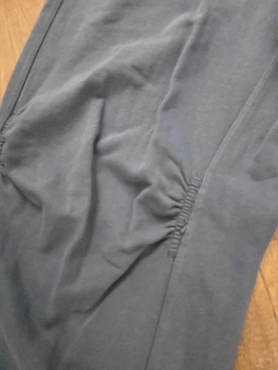 FREE PEOPLE MOVEMENT onesie Slate Blue Jumpsuit with Drawstring Boho Yoga - Picture 10 of 16